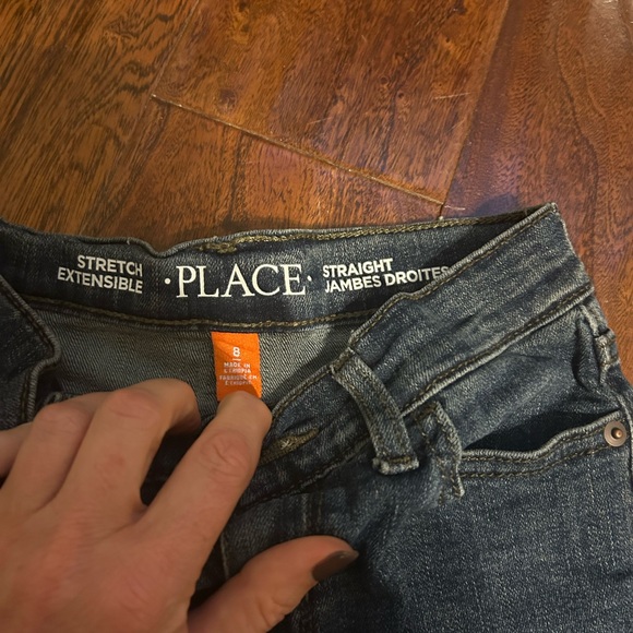 3 pairs- Boys Denim Bootcut Jeans - Black cargo pants 
Size 8 - Picture 3 of 4